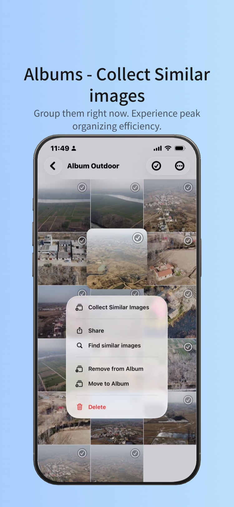 PicSeek App Interface Screenshot